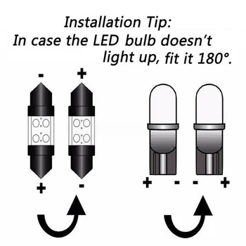 

Compatible LED Light Bulb 21 Bulbs LED Light Car Replacement For BMW 5 Series M5 E60 E61