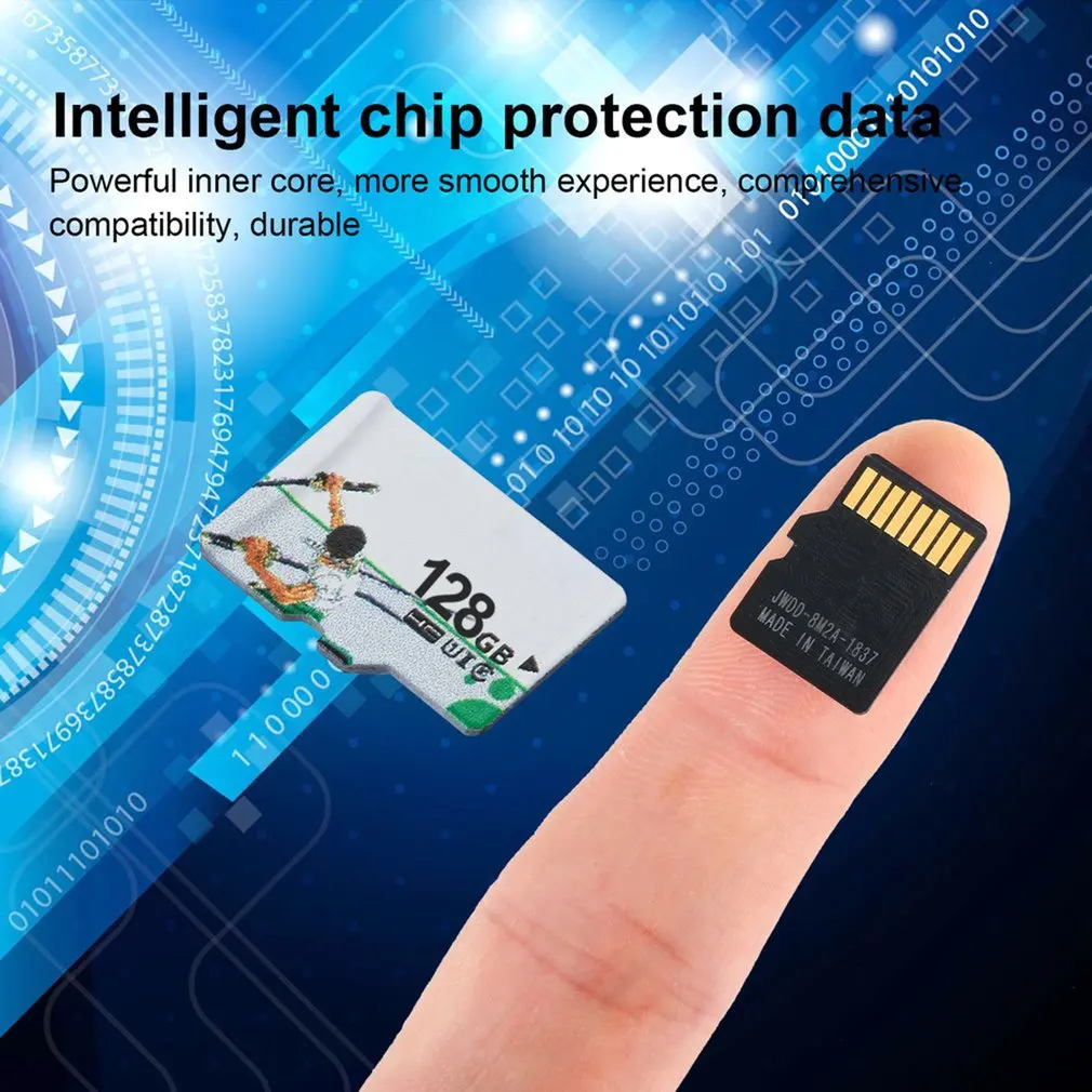 Золотой Micro-SD Sd Tf карта памяти класс 10 качество частицы памяти карта памяти большой емкости