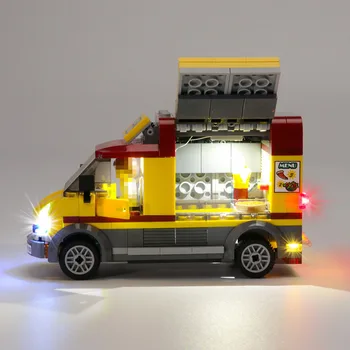 

USB Lighting Kit for Pizza Car 60150 (Only LED Light, No Block Kit)