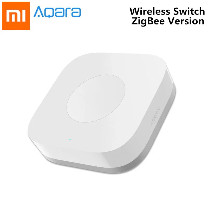 Xiaomi Aqara умный беспроводной переключатель ZigBee беспроводное подключение интеллектуальное приложение дистанционное управление через