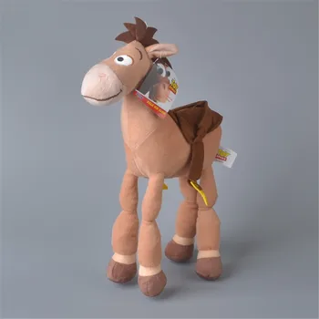 

30cm Free Shipping Horse Original Toy Story Plush Bullseye Figure The Cute Doll For Toy story Children's Gift