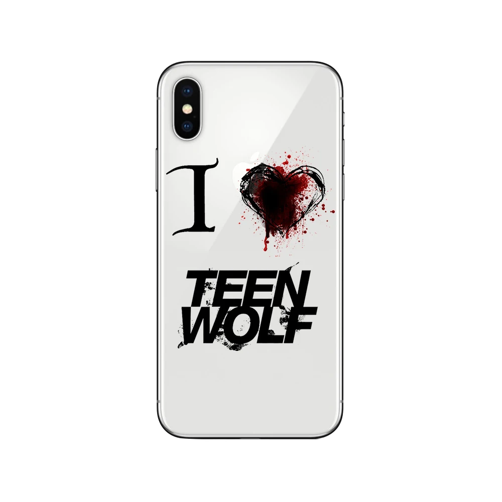 Чехол ciciber Teen wolf чехол для Iphone 7 8 6 6S Plus 5S SE 11 Pro Max мягкий телефона из ТПУ X XS MAX XR Coque
