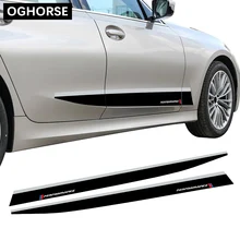 ^#Cheap 2 Pcs M Performacne Styling Car Door Side Stripes Skirt Sill Sticker Body Decal For BMW 3 Series G20 2019-present Accessories ^#Cheap 2 Pcs M Performacne Styling Car Door Side Stripes Skirt Sill Sticker Body Decal For BMW 3 Series G20 2019-present Accessories