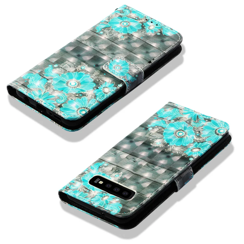 Череп dreaming флип раскладный Кожаный чехол Чехол для samsung Galaxy A20 A30 A40 A50 A70 M10 M20 M30 A40S A7 A9 S10 S9 S8 плюс S10E