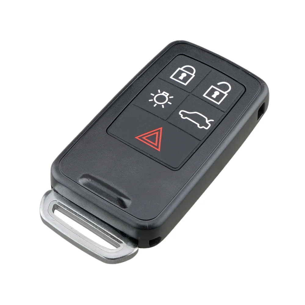QWMEND Smart Remote Key for Volvo XC60 S60 S60L V40 V60 433mhz ID46/PCF7953 Chip With Insert Key Blade For Volvo KR55WK49264