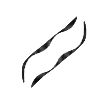 

Decal Headlight Eyebrows Eyelid Sticker Trim Black Exterior Waterproof