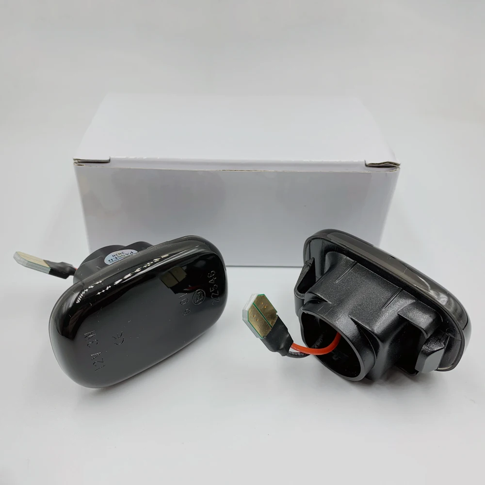 2 шт. световой указатель поворота динамический светодиодный боковой маркер для