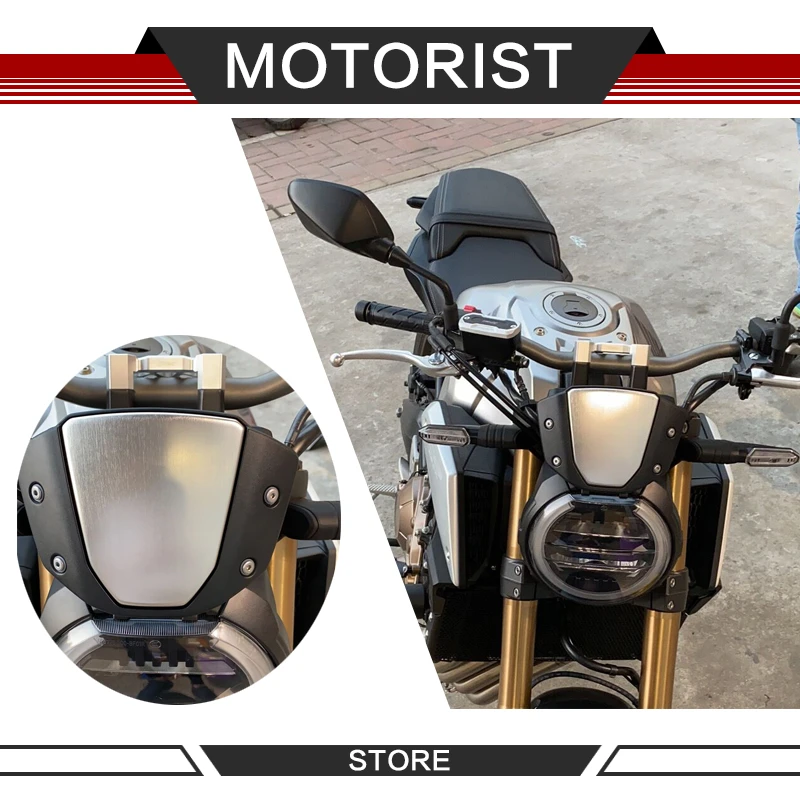 オートバイのフロントガラスフロントスクリーンcb650r 19 Cb 650r Cb650r 19 21ウインド偏向器accessoris カバー オーナメント作り Aliexpress