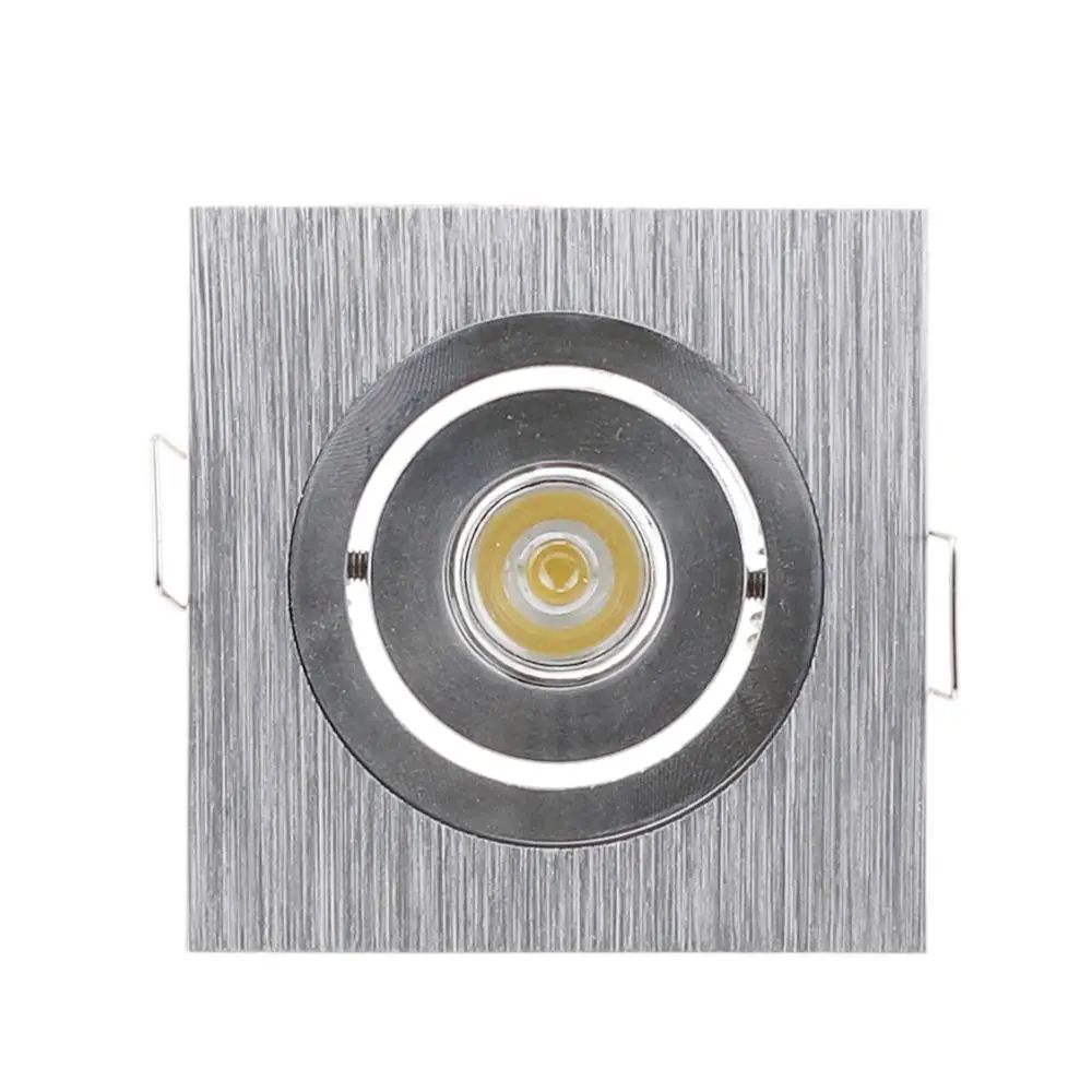 Бесплатная доставка миниатюрные Квадратные Светодиодные утопленные потолочные