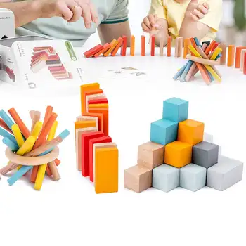 

7 Types 3D Puzzle Wood Toy Kids Intelligence Development Tangram Early Education Block Jigsaw