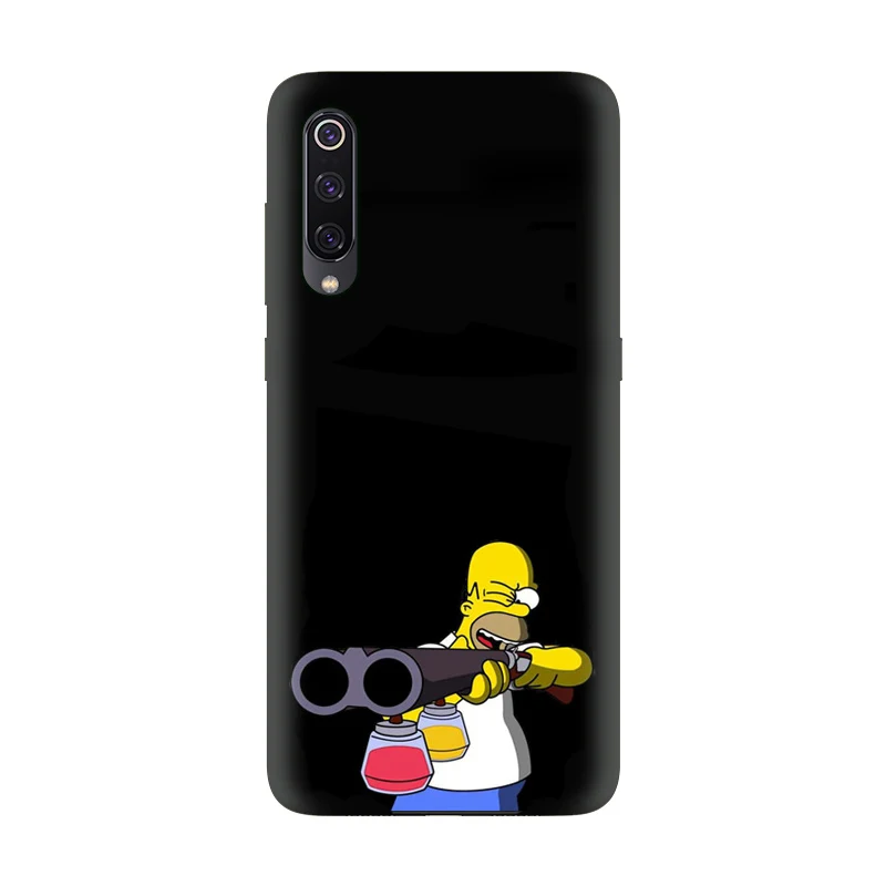 Homer J. Simpson чехол для Xiaomi Mi 9 8 Pro SE Lite 6 5 5S 5C Plus A1 A2 силиконовый чехол для телефона мягкий ТПУ чехол для задней панели Барт Симпсон - Цвет: Color 4