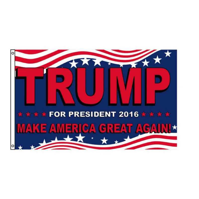 150x90 см Трамп флаг двухсторонний Печатный флаг "Трамп" держать Америку отлично подходит для США