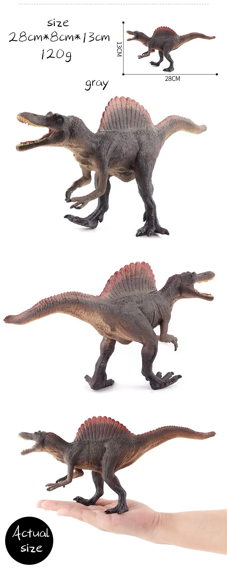 Jurassic динозавр серии змея шеи Дракон тираннозавр пластик статическая Игрушечная модель динозавра различные стиль подарки для мальчиков
