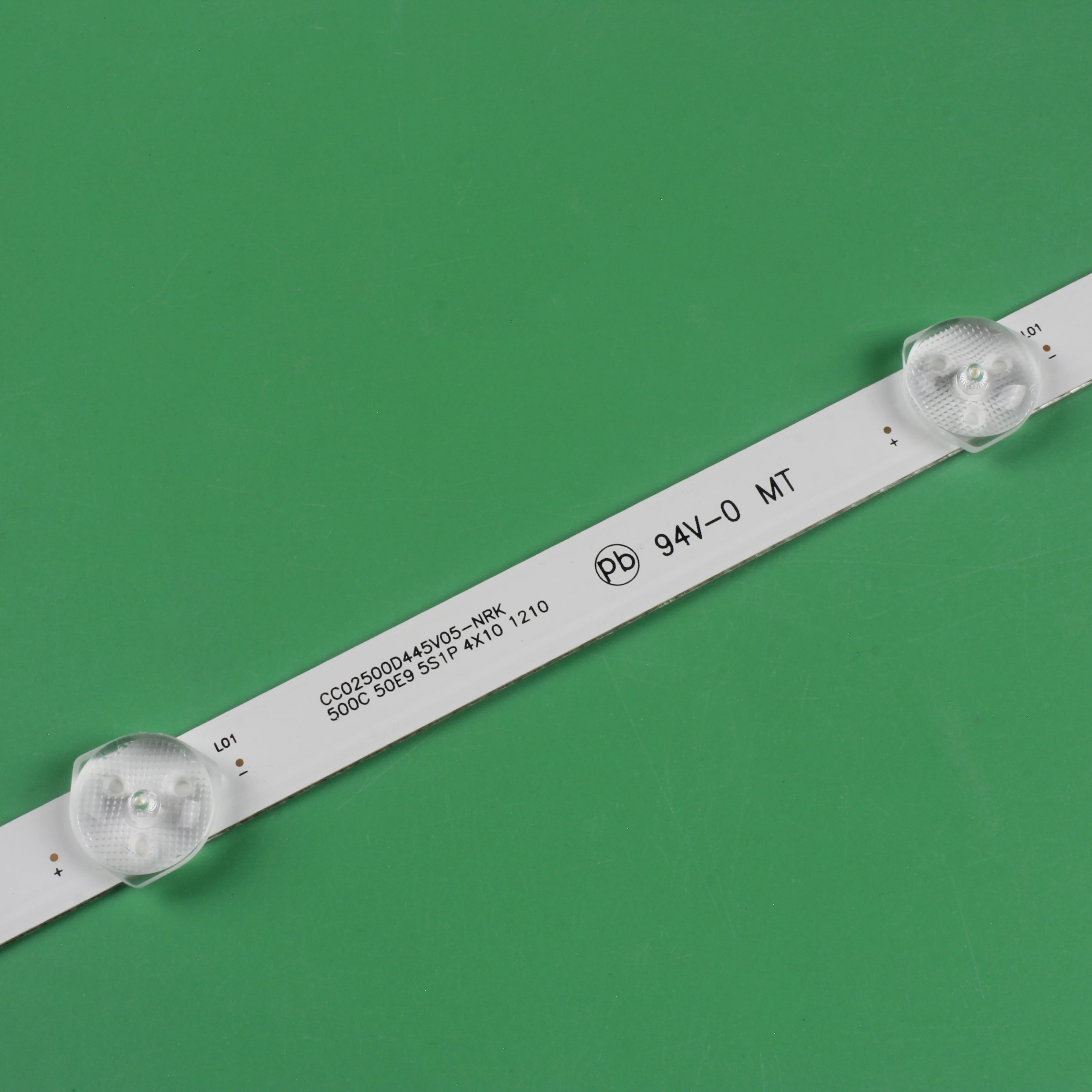 Retroiluminação Led Tira Lâmpada 5v para Rca 50 tv Cc02500d445v05 50e9 500c 5s1p 4x10 1210 Le8822a Le9815a Navitech Ld50fhd - Imagem 5
