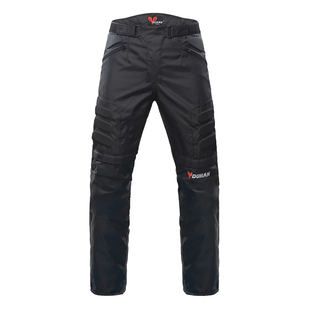 DUHAN Motorcycle Jacket Kits Windproof Protective Gear Jacket + Pants Set Hip Protector Riding Suit Motorcycle Pants Moto