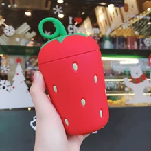 Молоко воды стекло девушка студентка милый творческий клубника чашки INS портативный термостойкие прозрачные стеклянные кружки друзей подарок