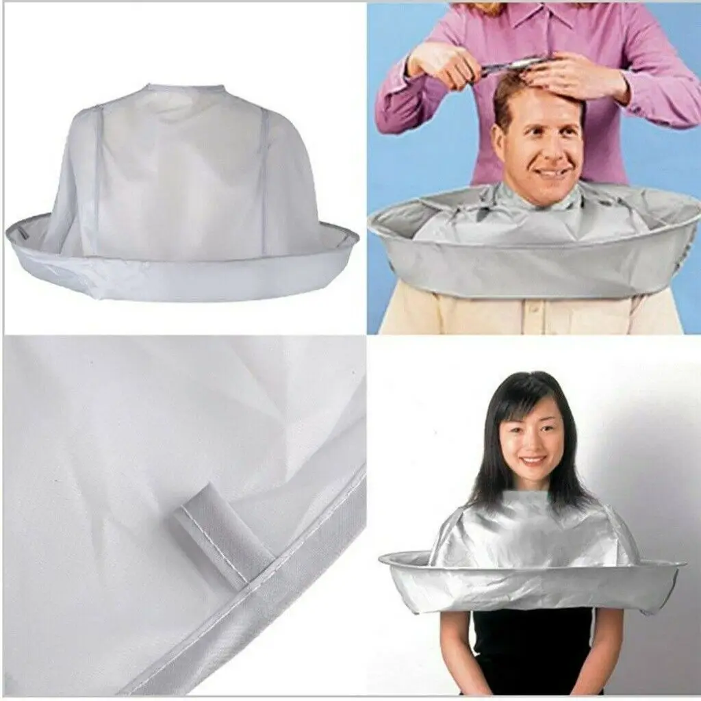 

1PC Foldable Hair Cape Cutting Cloak Umbrella Cape Salon Waterproof Barber for Barber Special Hair Styling Shave Apron Tool