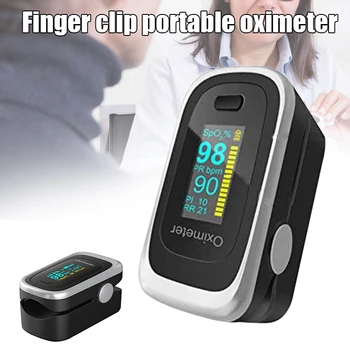 

Portable Digital Finger Oximeter Pulse Oximeter Display Heart Rate Monitor SPO2 PR Pulsioximetro Oximeters P666