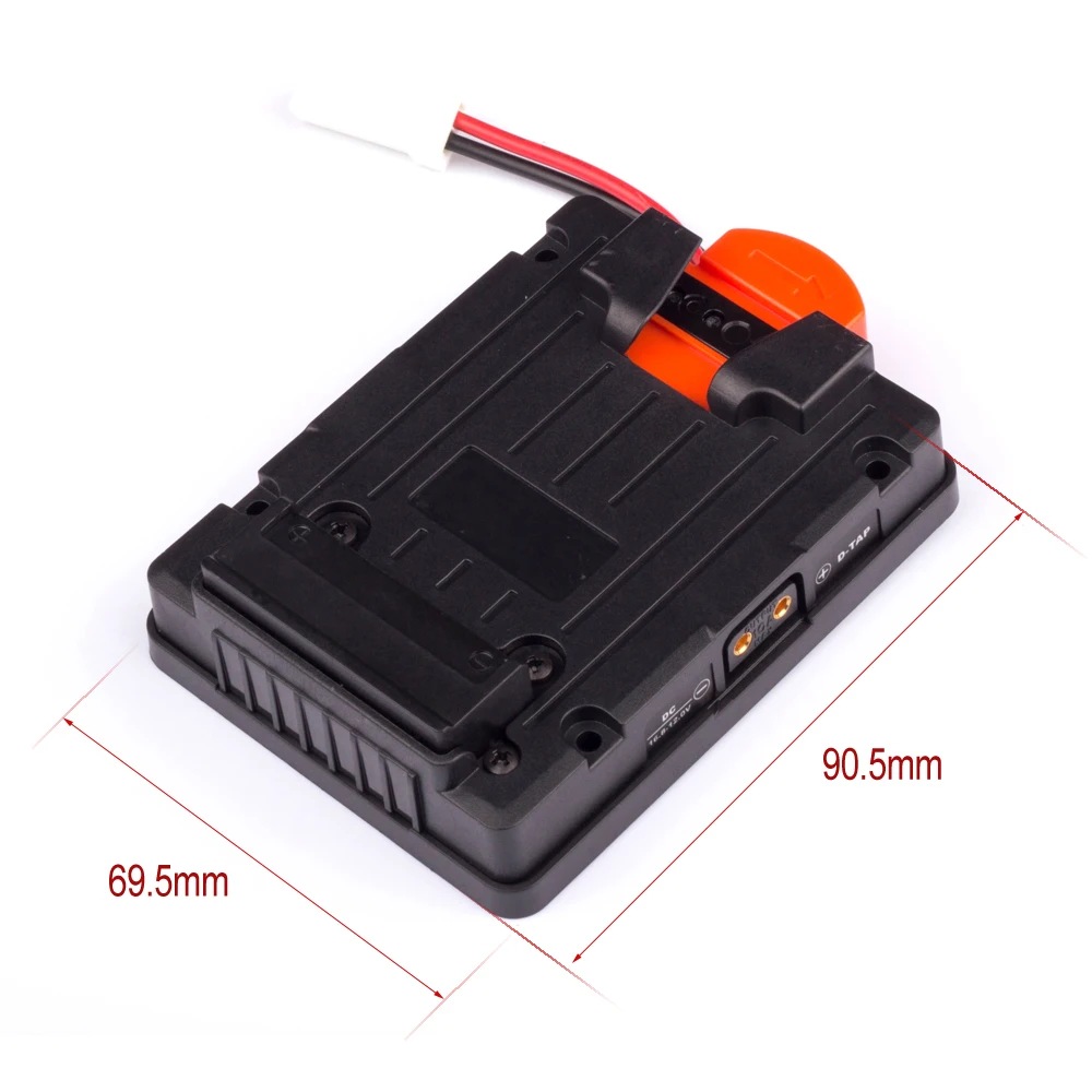 pequeno compacto mini v-montagem v-lock montagem placa