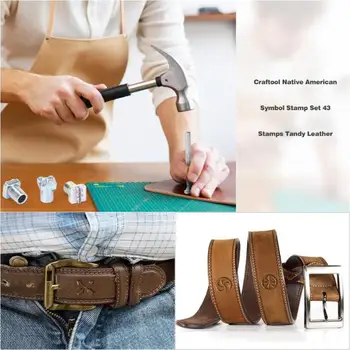 

Excellent Carbon Steel Stamping Symbol Set 49 Stamps Metal Printing Decoration for Metal Jewelry Tandy Leather Leathercraft