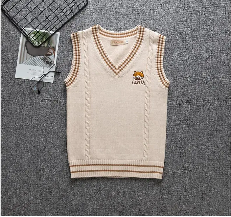 nude sweater vest