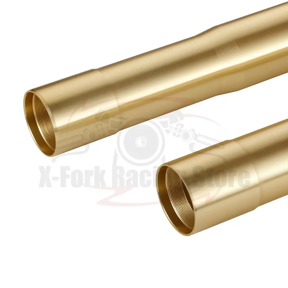 Front Outer Fork Tubes For Suzuki GSX-S750- Fork Pipes Bars Golden