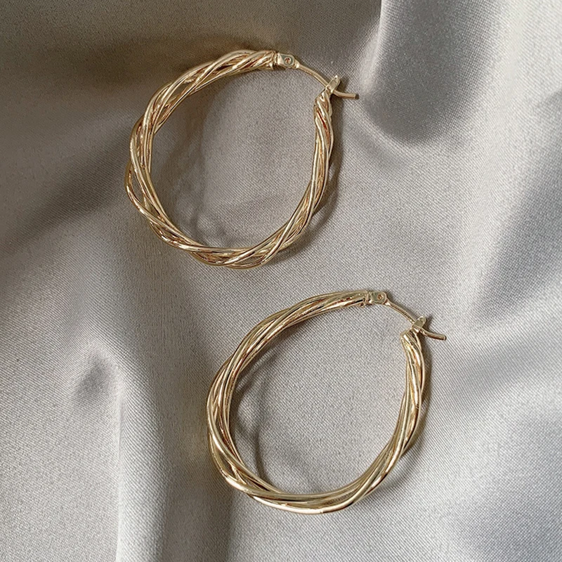 Лидер продаж 2019 круглые серьги-кольца для женщин Aros Mujer Oreja модные ювелирные