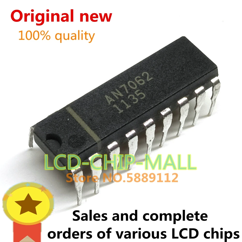 

1 шт AN7062 DIP18 в наличии 100% хорошо
