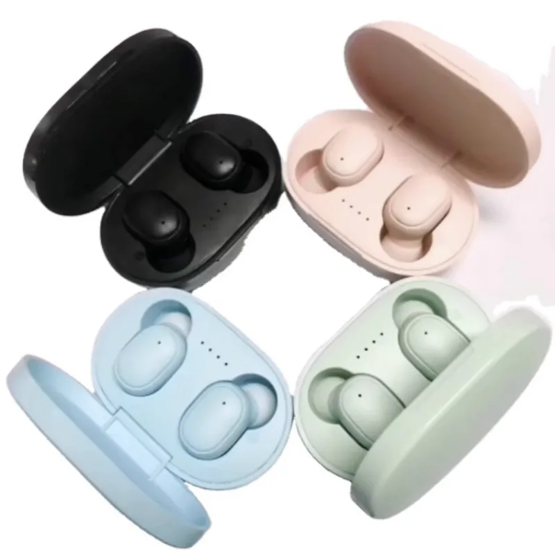 A6S TWS 5 0 Wireless Bluetooth Earphone With Mic Hifi Gaming Headsets With charging box Earbud Earpiece For Iphone Xiaomi