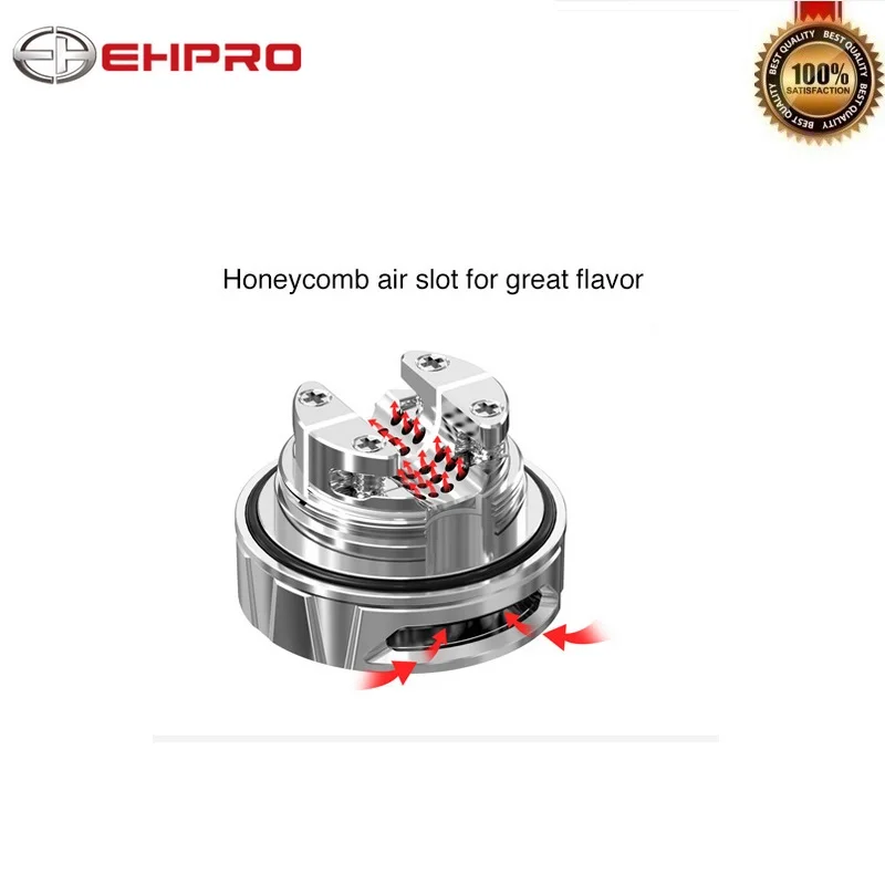 Оригинальный Ehpro kelie RTA распылитель 2 мл 3 5 Vape танк с двойным пост колода и соты