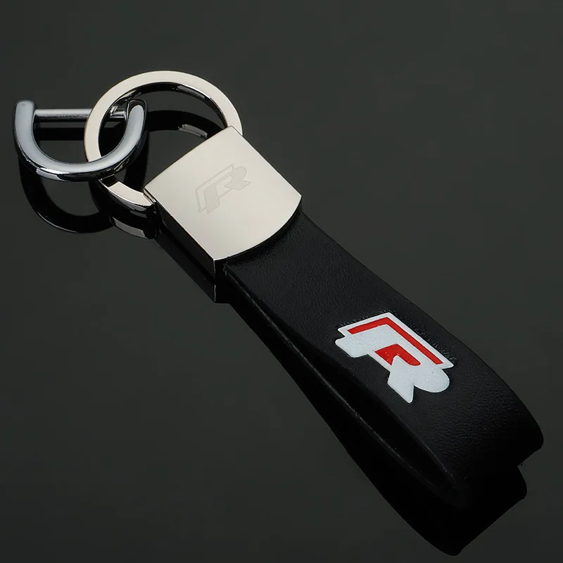Спортивный стандарт. Hot Double Ring car logo Metal Leather Key Chains Silver Keyring for Toyota.