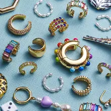 Лучшие женские Кристальные серьги-гвоздики для девушек, рождественские подарки, бохо стеклянные женские свадебные аксессуары, массивные вечерние серьги