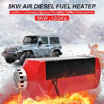

Car Heater 5KW 12V/24V Air Diesels Heater Parking Heater With Remote Control LCD Monitor For RV Motorhome Trailer Trucks Boats