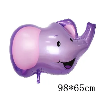 

50pcs Elephant foil balloon