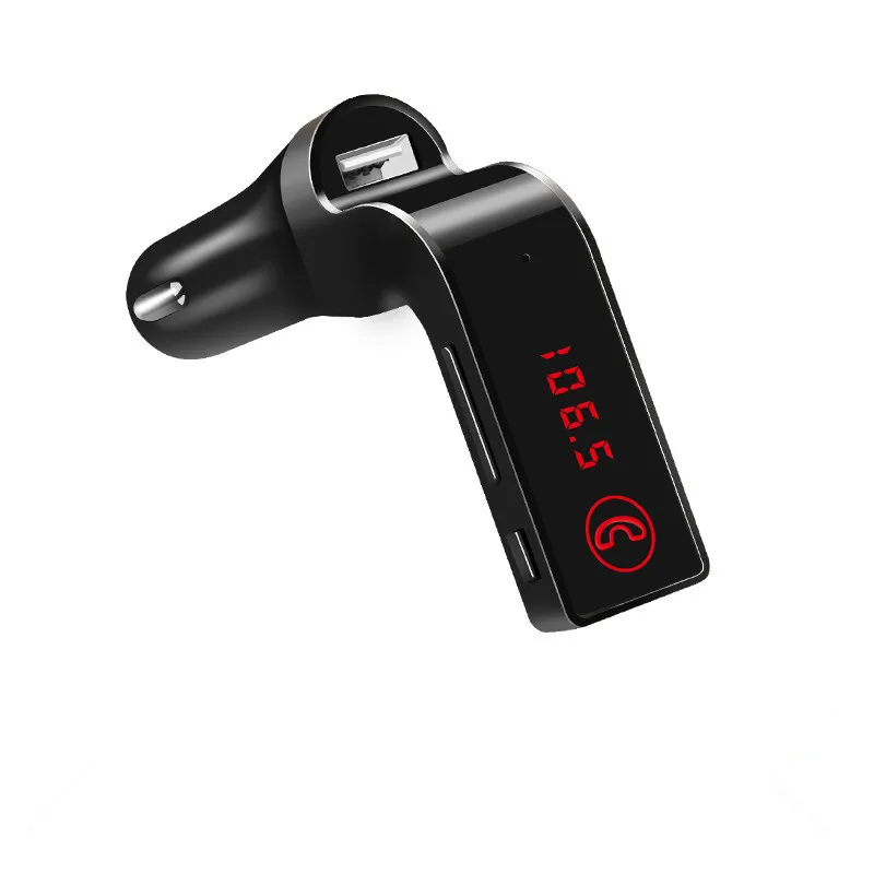 Fm-передатчик Hands-free Bluetooth автомобильный комплект беспроводной Mp3 радио модулятор аудио плеер напряжение ЖК-дисплей USB Автомобильное зарядное устройство