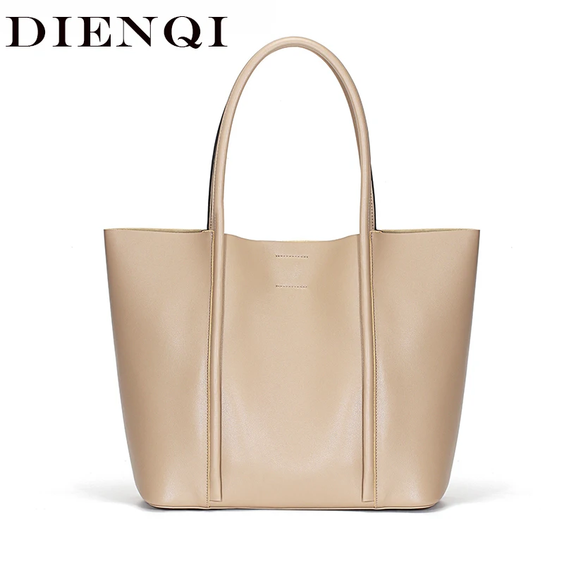 

100% Natural Genuine Leather Female Shoulder Bags 2021 Luxury Brand Women Leather Handbag Large Ladies Tote Big Composite Bags
