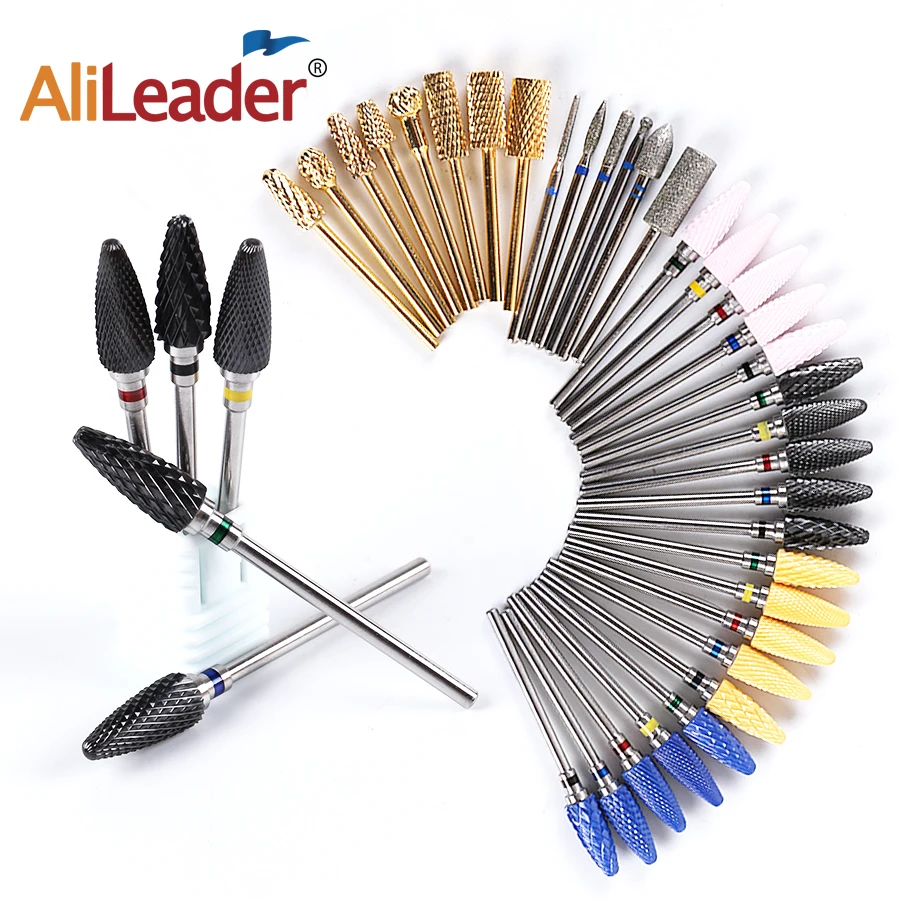 

Alileader 34 Type Diamond Milling Cutter Nails Safety Nail Drill Bits Accessories for Electric Drill Keramische Frees Pedicure