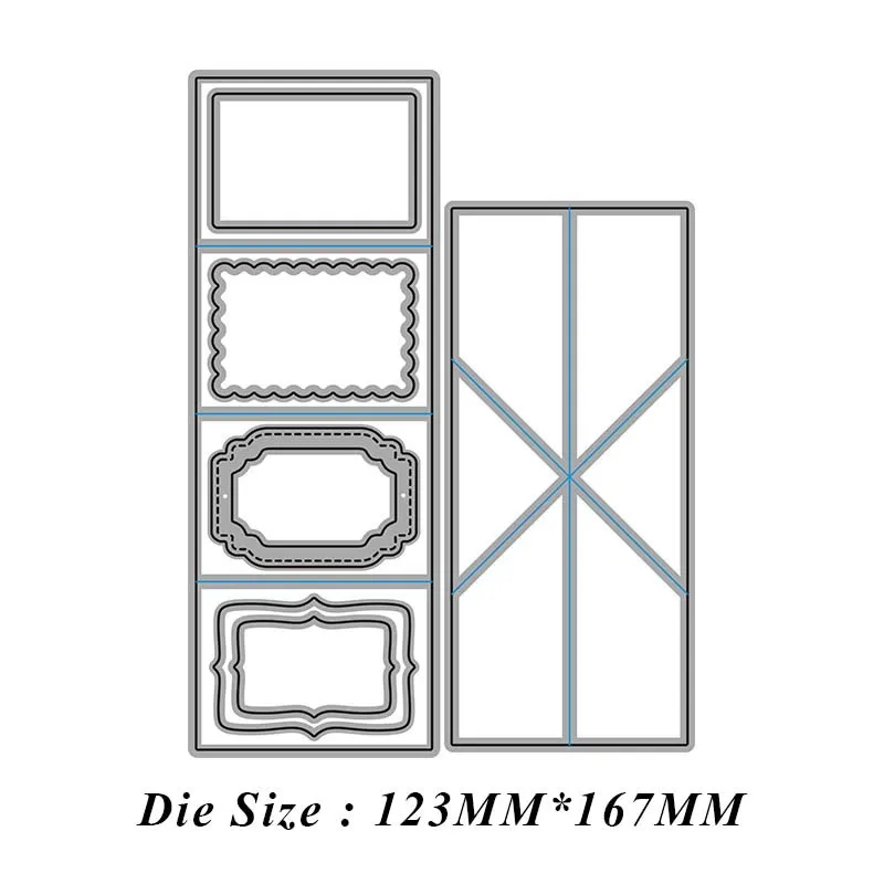 

Surprise Card Metal Cutting Dies Cut Die Mold Card Scrapbook Paper Craft Knife Mould Blade Punch Stencils 2021 New