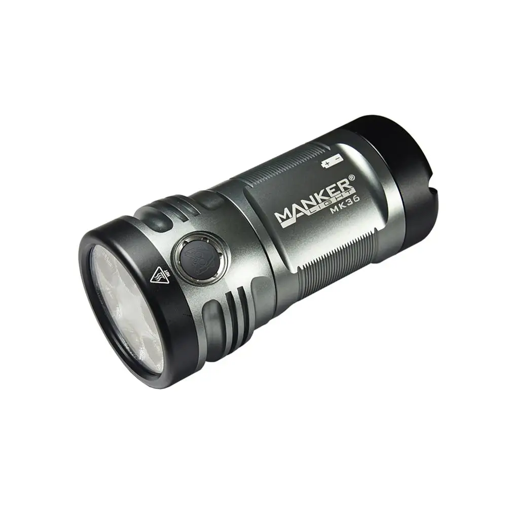 Manker MK36 12000 люмен 6x CREE XHP50.2 3V LED / LUMINUS SST 40 W Flash light Карманный мощный фонарь для