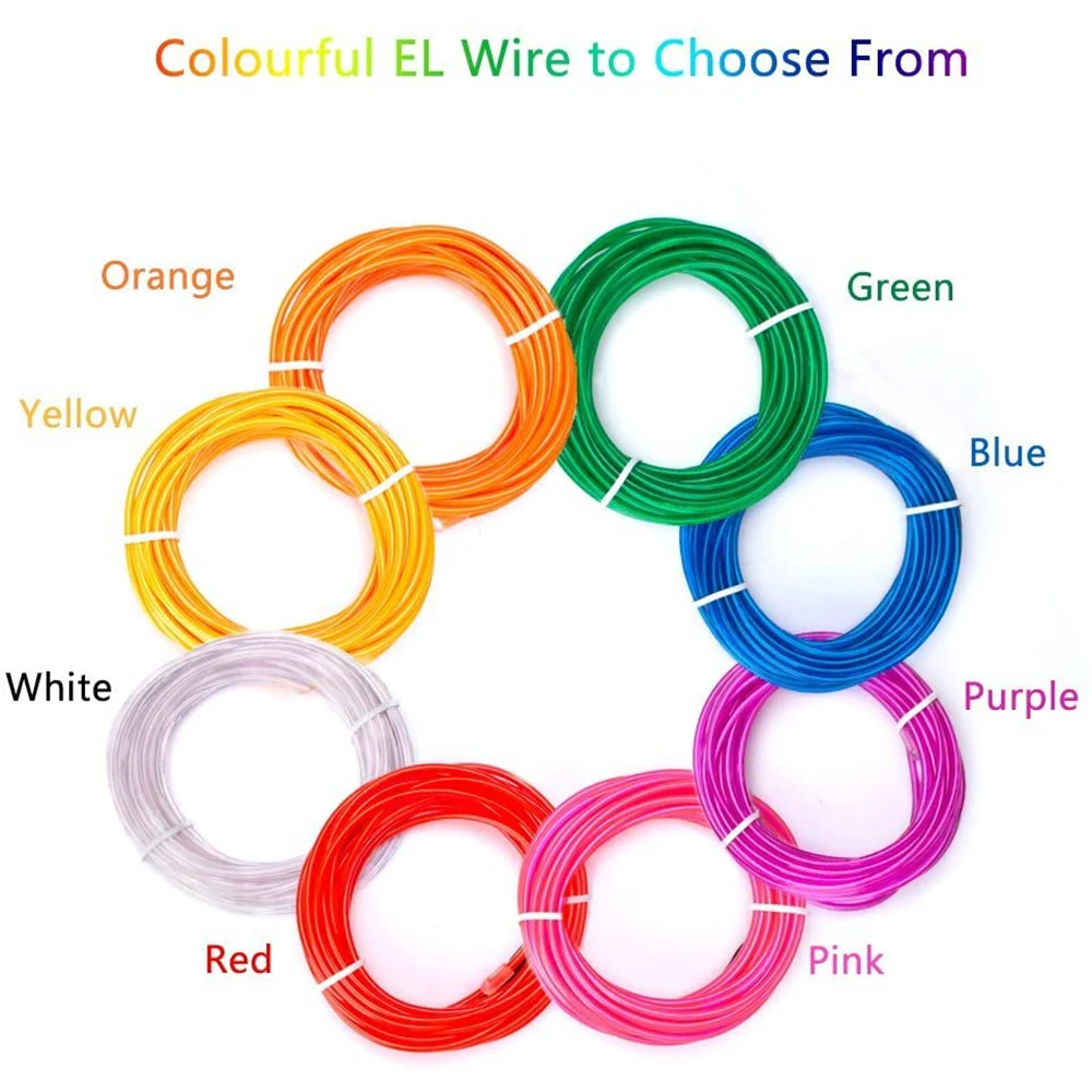 Рисунок 2 - Гибкий электролюминесцентный провод 5 в 1