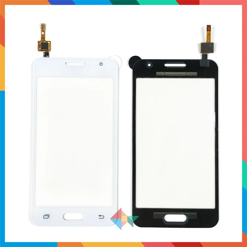 10 шт./лот высокое качество 4," для samsung Galaxy Core 2 G355h G355 сенсорный экран дигитайзер Переднее стекло объектив сенсорная панель