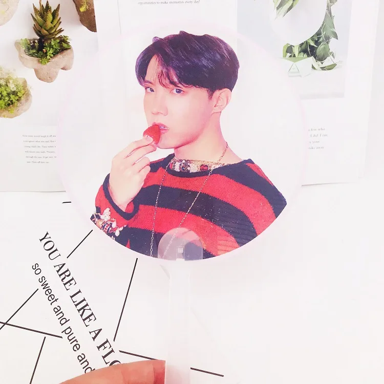 X1 прозрачные карты Подвески kpop аксессуары подарок - Цвет: jhope