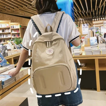 

Small Fresh Women's Backpack Waterproof School Bag for Girls Female Korean Women School Student Backpacks Harajuku Ladies 2020