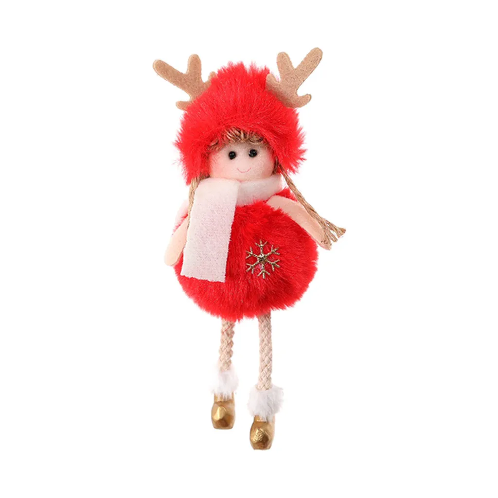Christmas Angel Kids Toys Christmas Tree Hanging Pendant Toys For Children Festival Ornament Home Party Wedding Decoration - Цвет: L