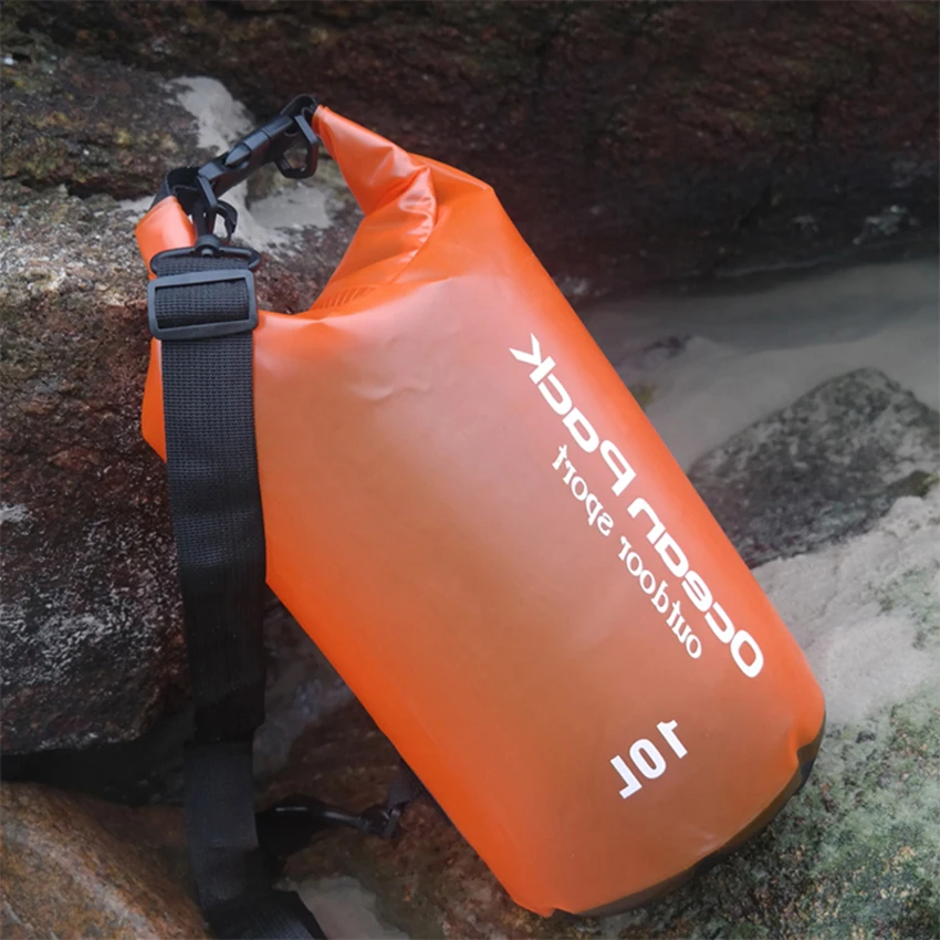 Открытый Водонепроницаемый сухой мешок 2L 5L 10L водонепроницаемый мешок для купания мешок для хранения речной треккинг рафтинг Каякинг дорожная водная бочка