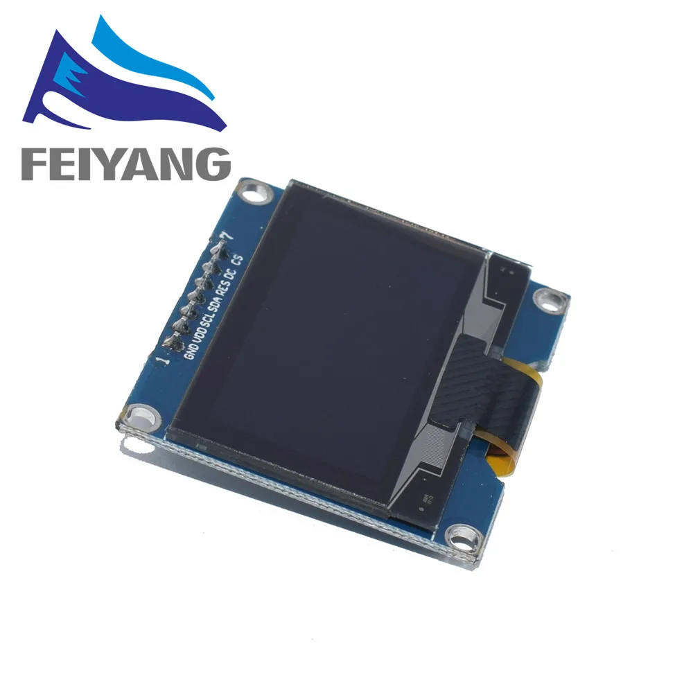 Модуль OLED экрана SSD1309 1 54 дюйма 7 контактов белый 10 шт.|ЖК-модули| |