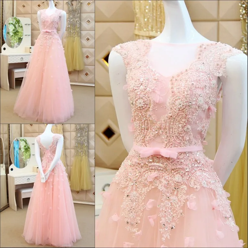 Распродажа, женское торжественное платье vestidos de festa longo, ТРАПЕЦИЕВИДНОЕ розовое свадебное платье, длинное свадебное платье принцессы
