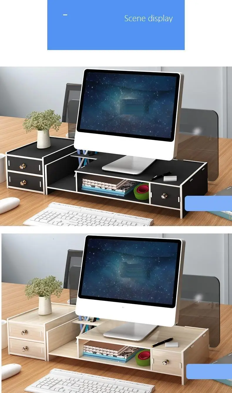 Gabinete Pc держатель Etagere De Range Organizadora Компьютерный дисплей стенд Органайзер Prateleira стеллаж для хранения Repisas полка