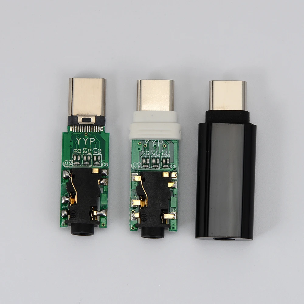 Type C USB C 1 шт. 2 цвета на 3,5 мм аудио адаптер для внешнего микрофона для Osmo карманный внешний преобразователь звуковой карты