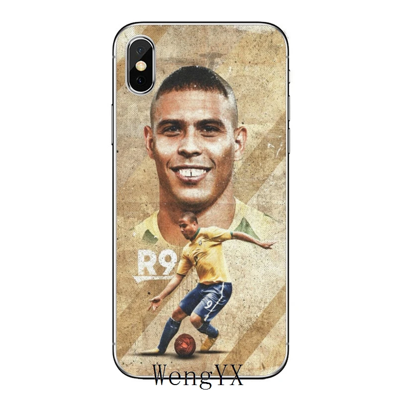 Чехол для iPhone 11 pro XR X XS Max 8 7 6s plus SE 5s 5c iPod Touch 5 6 бразильский Роналдо Luiz Nazario R9|Бамперы|